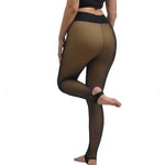 Calza Pantys Polar Efecto Piel Talla U.